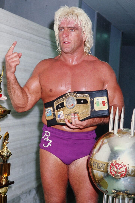 Ric Flair Professional Wresting Vintage Decor Wall Art Jigsaw Puzzle