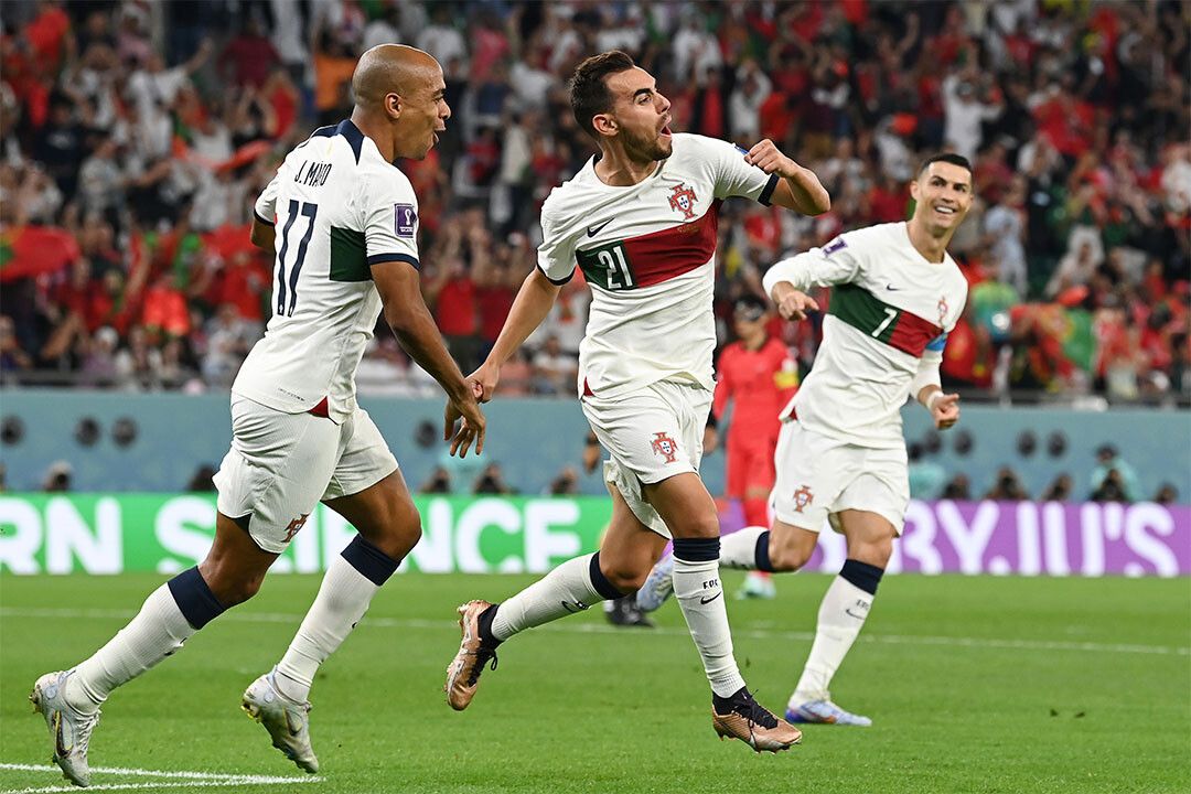 Ricardo Horta Goal Celebration Portugal Team World Cup Jigsaw Puzzle