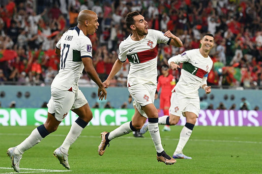 Ricardo Horta Goal Celebration Portugal Team World Cup Jigsaw Puzzle