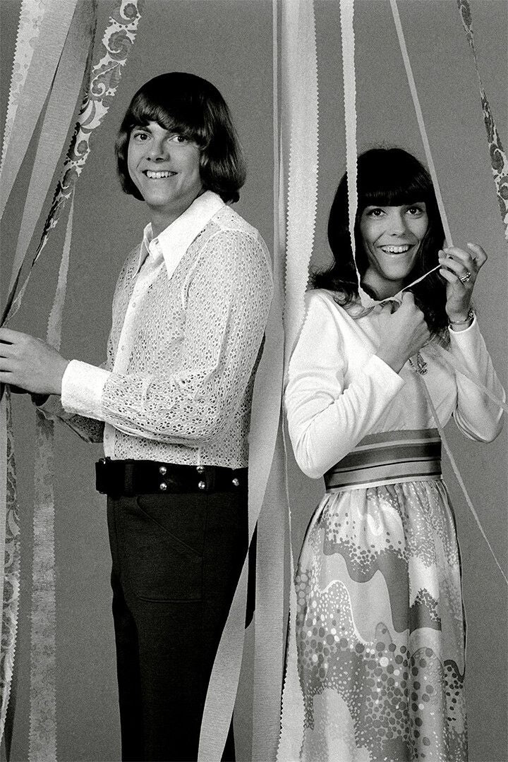 Richard And Karen Carpenter Musicians Jigsaw Puzzle