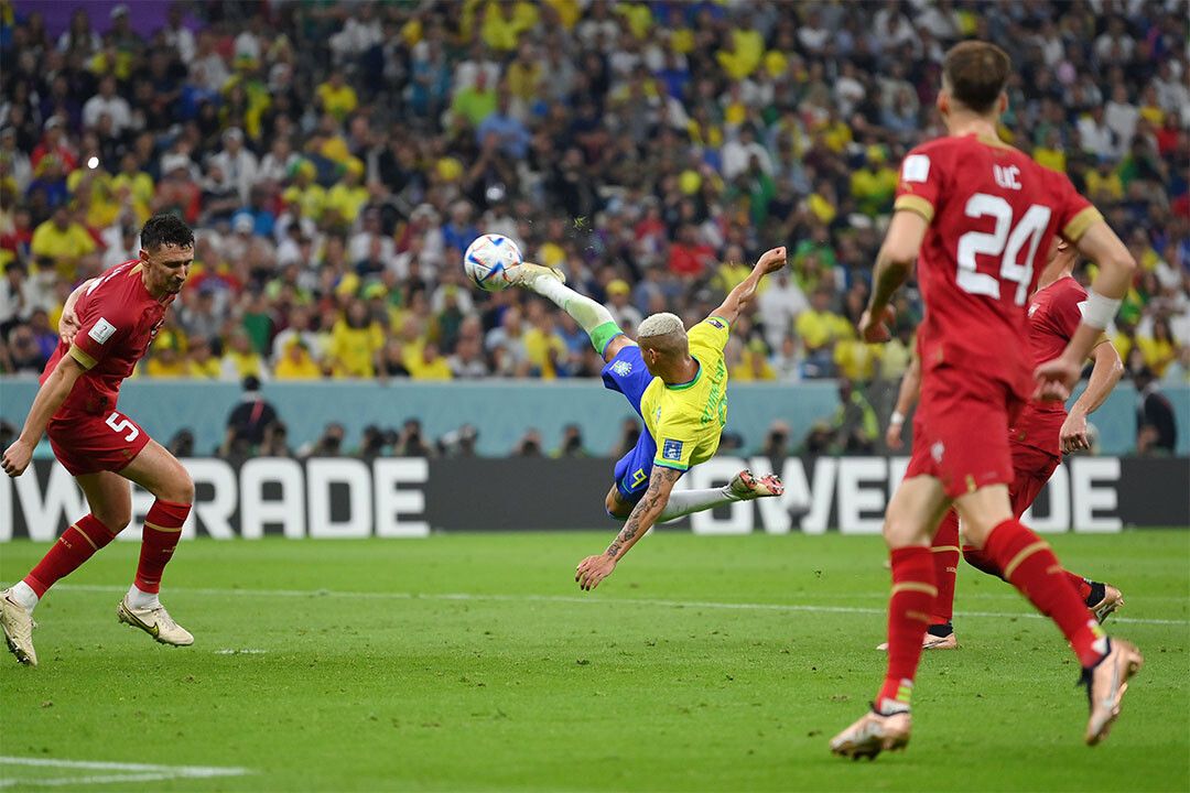 Richarlison Goal Brazil National Team World Cup Jigsaw Puzzle