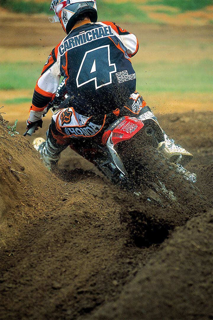 Ricky Carmichael Dirt Motorcycles Driver Star Jigsaw Puzzle
