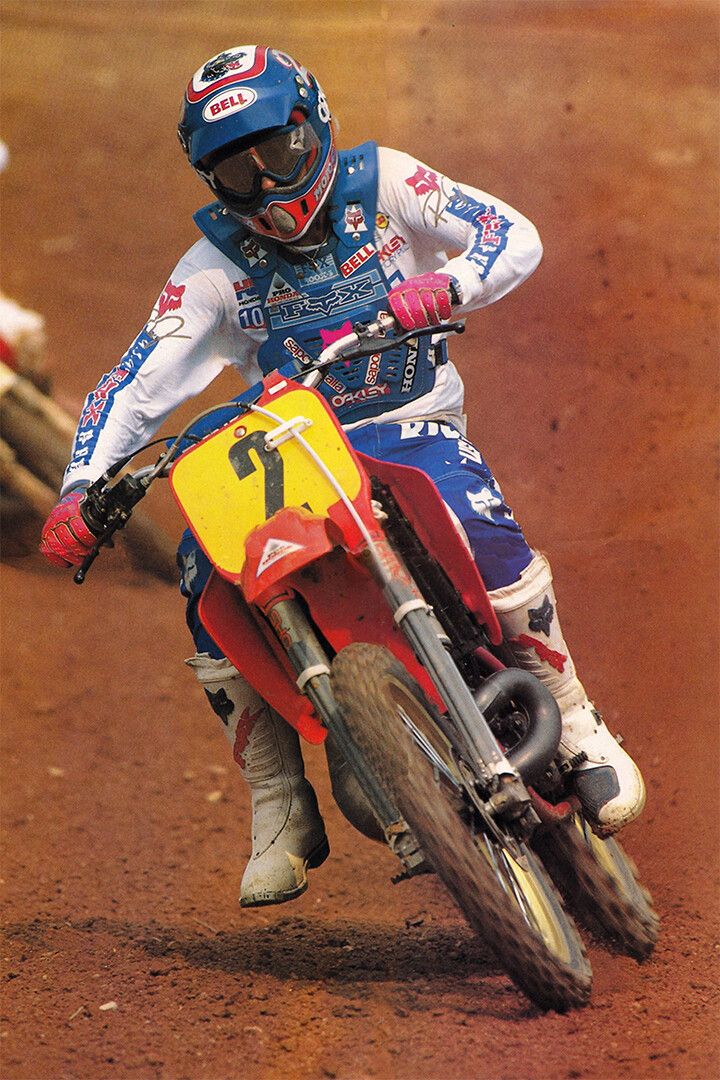 Ricky Johnson Motorcycle Cross Country Racer Star Jigsaw Puzzle