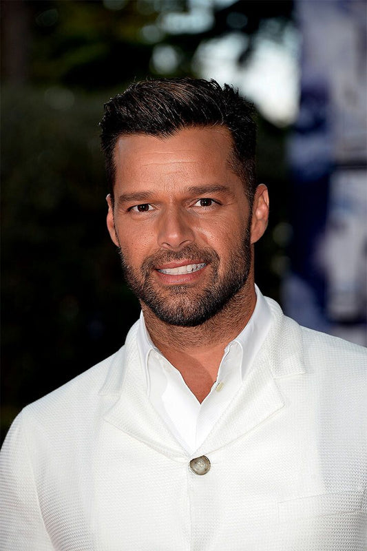 Ricky Martin Dark Gray Sweater Musician Jigsaw Puzzle