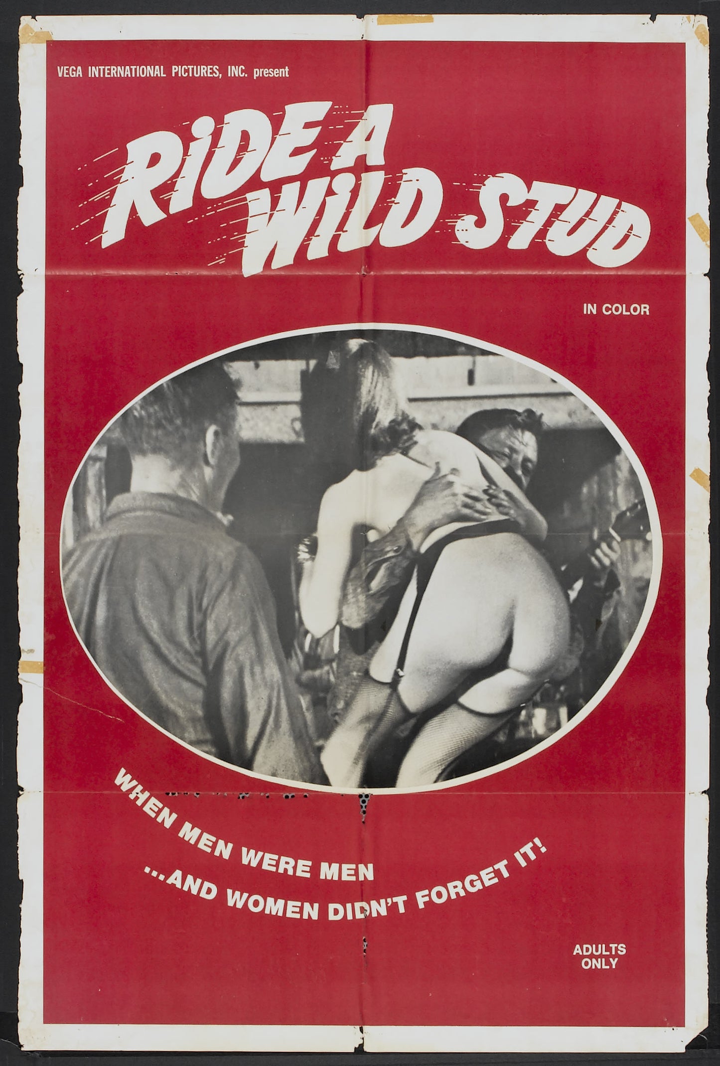 Ride A Wild Stud 01 Movie Magnet