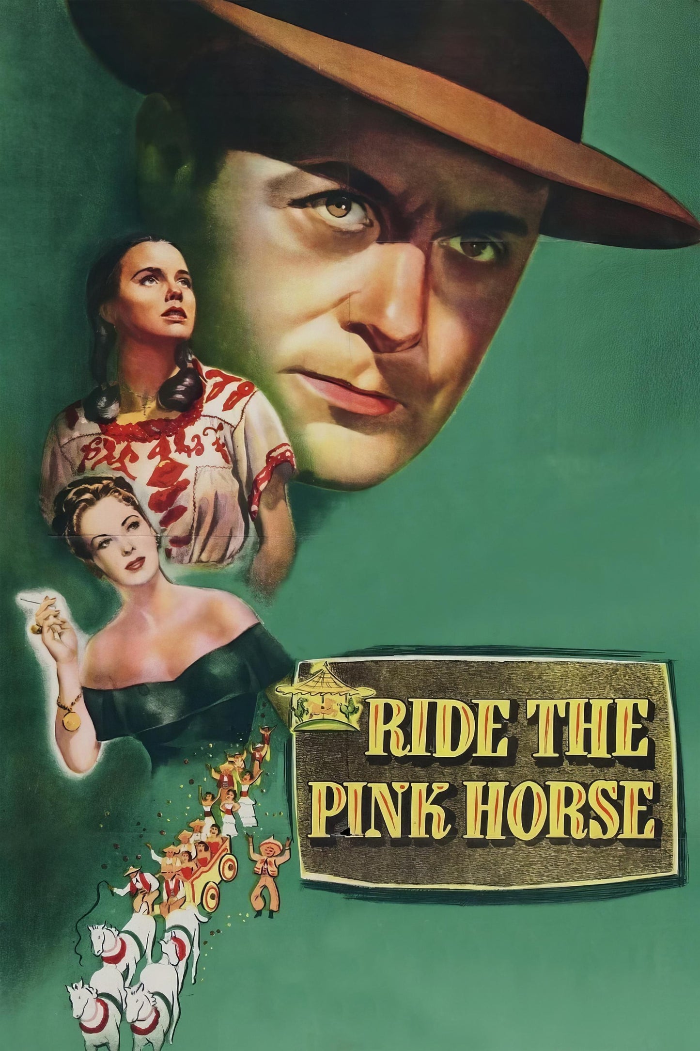 Ride The Pink Horse (1947) Movie Magnet