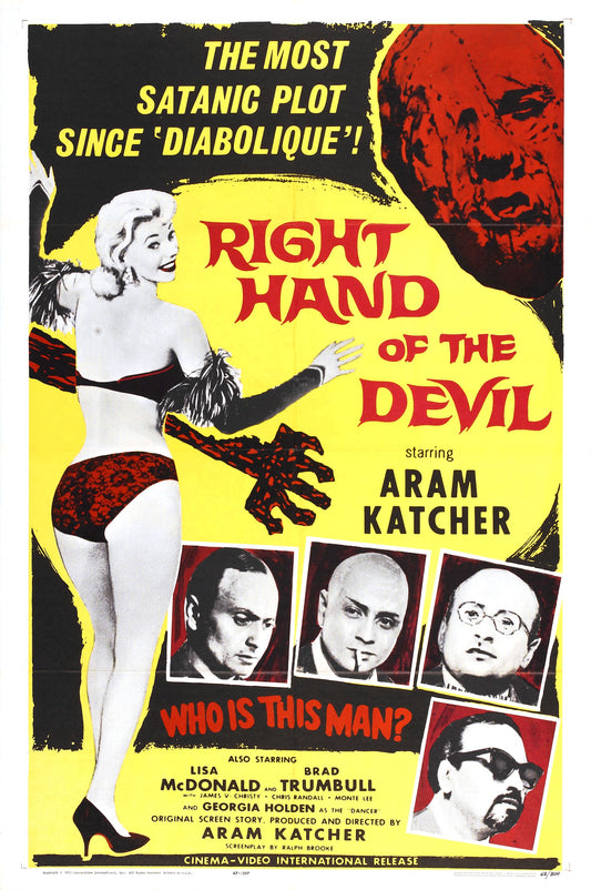 Right Hand Of Devil 01 Movie Magnet