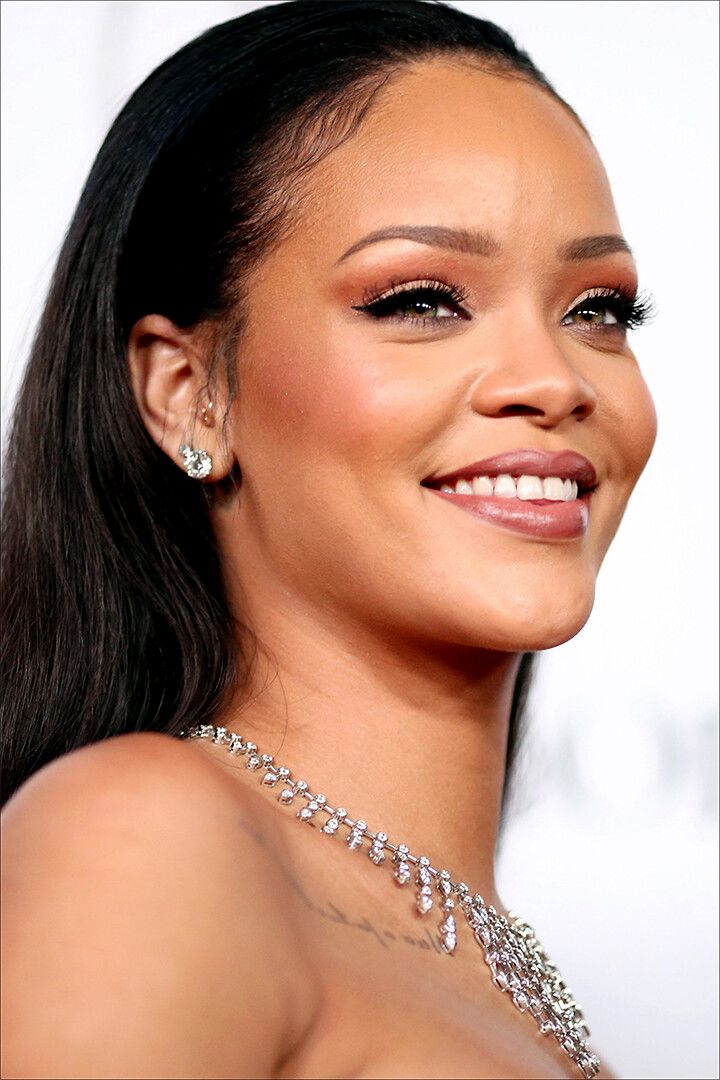 Rihanna Beautiful Actress Artist Print Jigsaw Puzzle