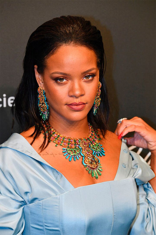 Rihanna Celebrity Music Singer Actress Idol Jigsaw Puzzle