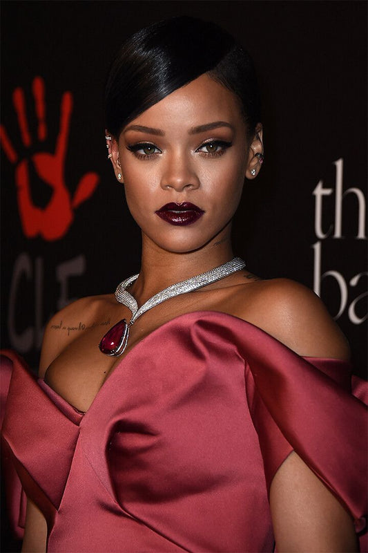 Rihanna Celebrity Music Singer Artist Idol Jigsaw Puzzle