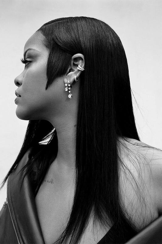 Rihanna Sexy Hip Hop Rap Music Star Designer Jigsaw Puzzle
