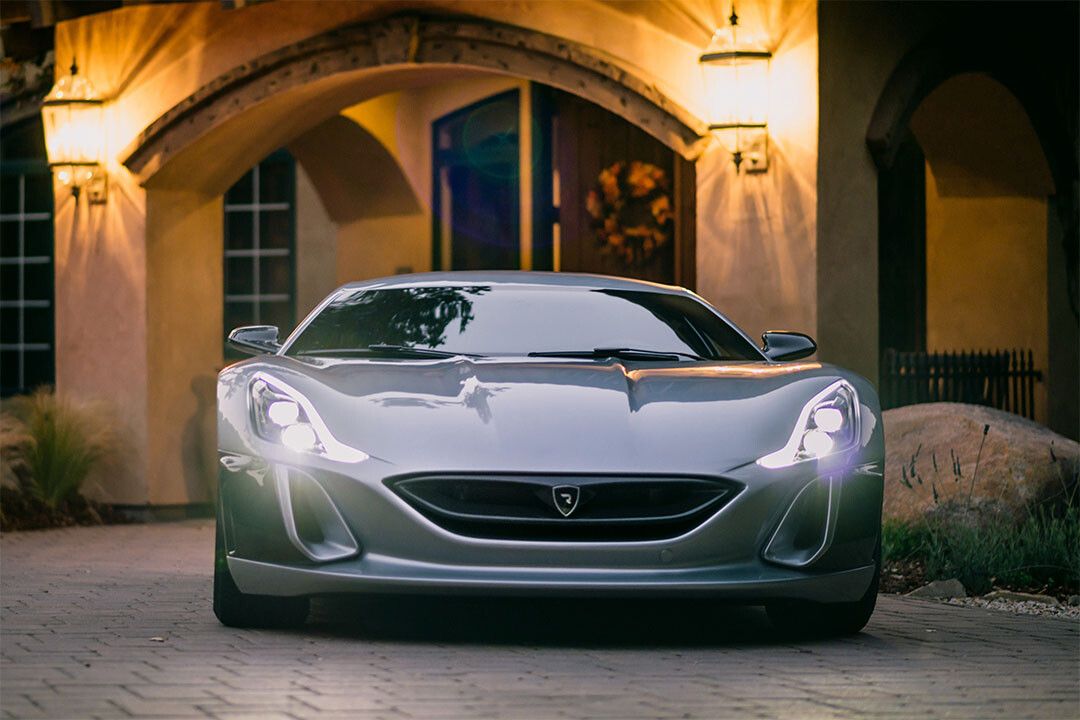 Rimac Concept One Racing Car Classic Car Jigsaw Puzzle