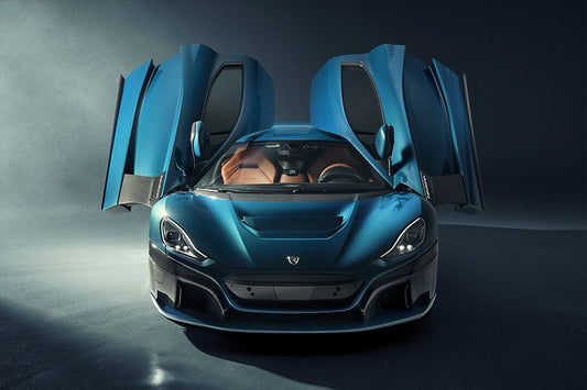Rimac Nevera Sporty Car Open Doors Art Home Decor Jigsaw Puzzle
