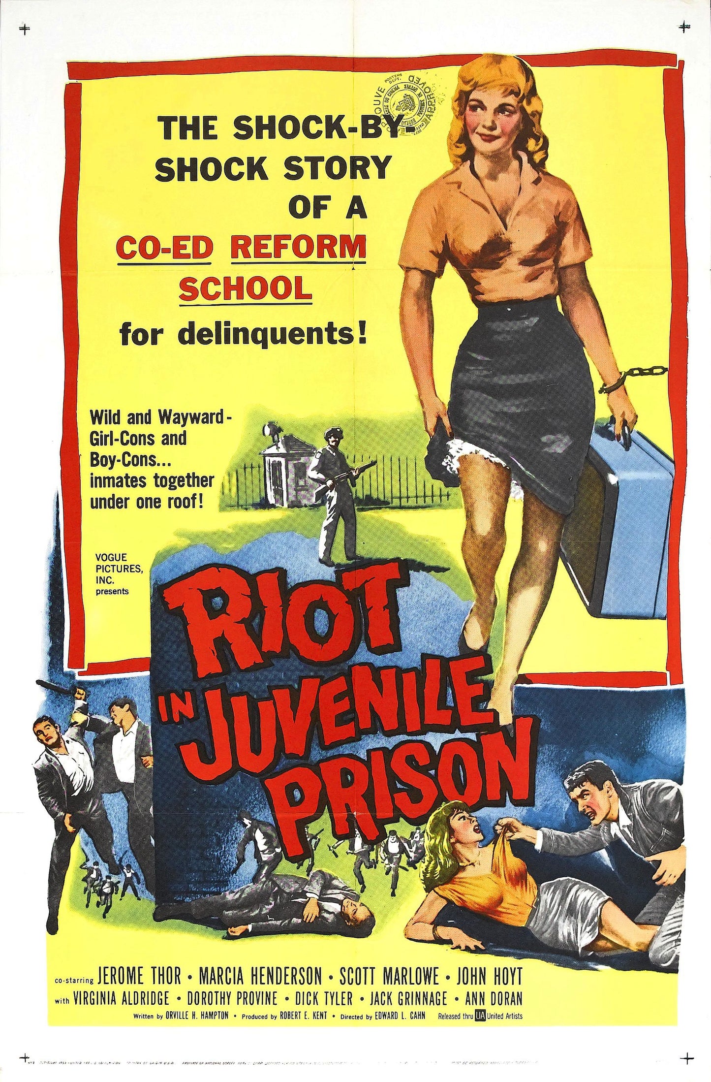 Riot In Juvenile Prison 01 Movie Magnet