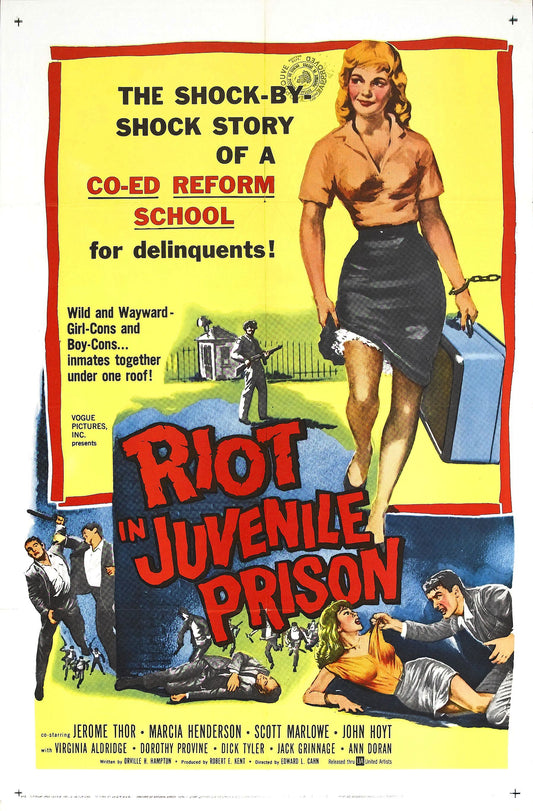 Riot In Juvenile Prison 01 Movie Magnet