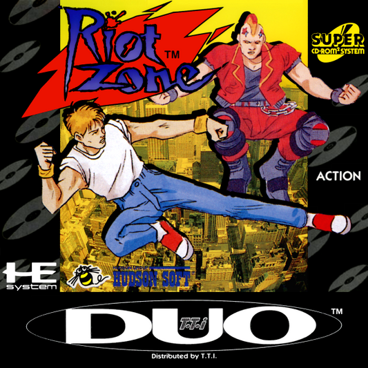 Riot Zone (Cd) Turbografx 16 Print Poster