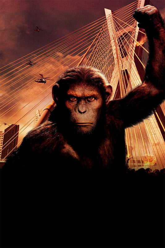 Rise Of The Planet Of The Apes Painting Jigsaw Puzzle