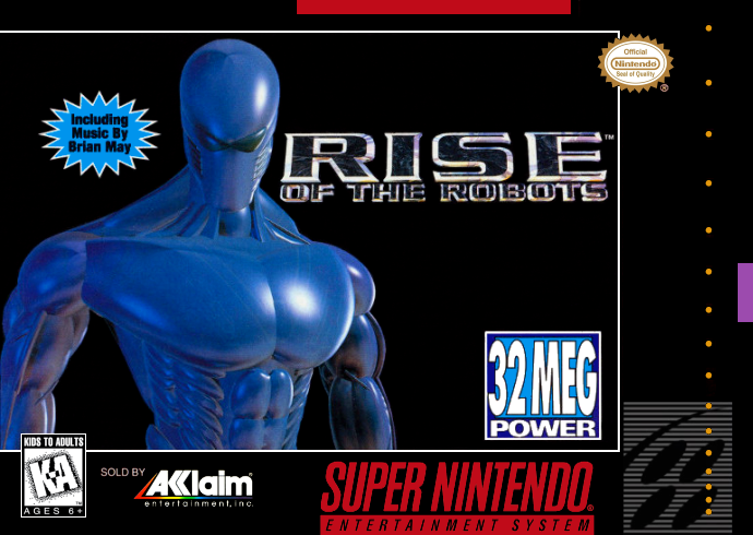 Rise Of The Robots (Usa) Snes Keychain