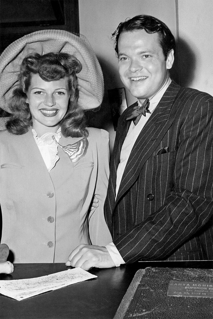 Rita Hayworth And Husband Orson Welles Jigsaw Puzzle