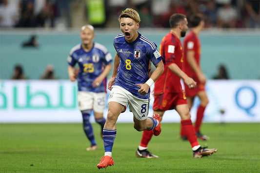 Ritsu Doan Goal Celebration Japan World Cup Jigsaw Puzzle