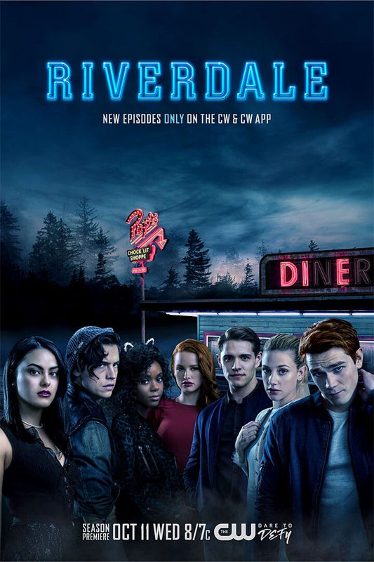 Riverdale Movie Tv Show Series 2017 Crime Suspense Painting Jigsaw Puzzle
