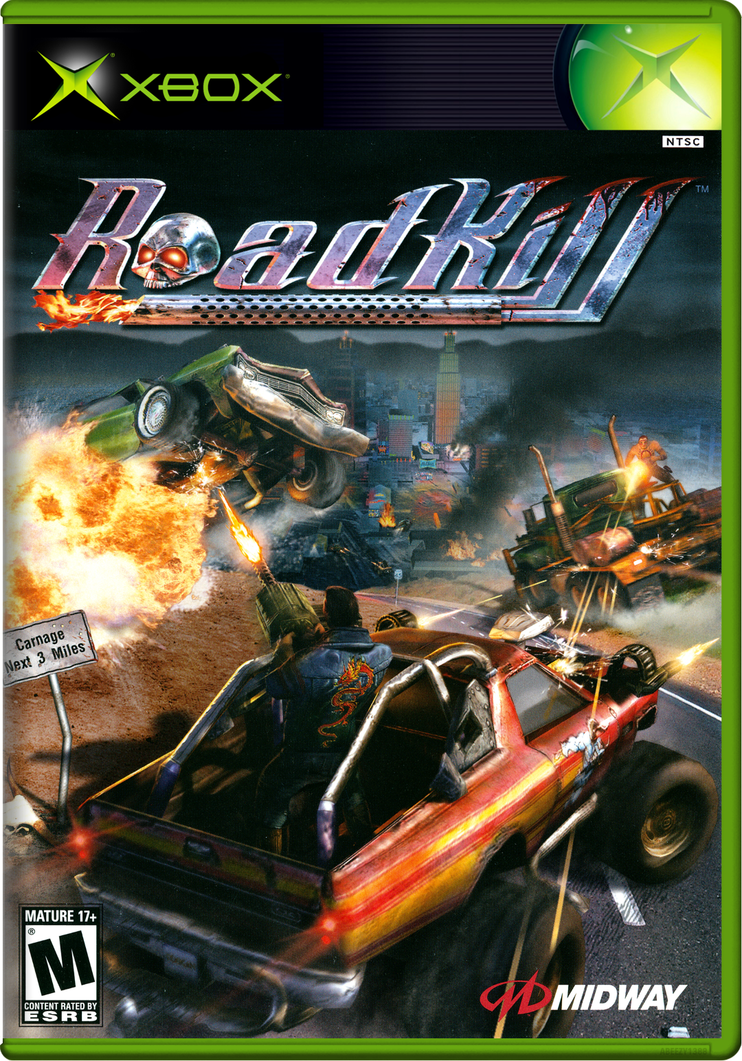 Roadkill Xbox Keychain
