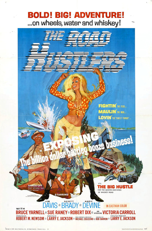Road Hustlers 01 Movie Magnet