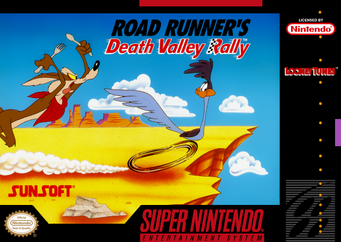 Road Runner S Death Valley Rally (Usa) Snes Print Poster