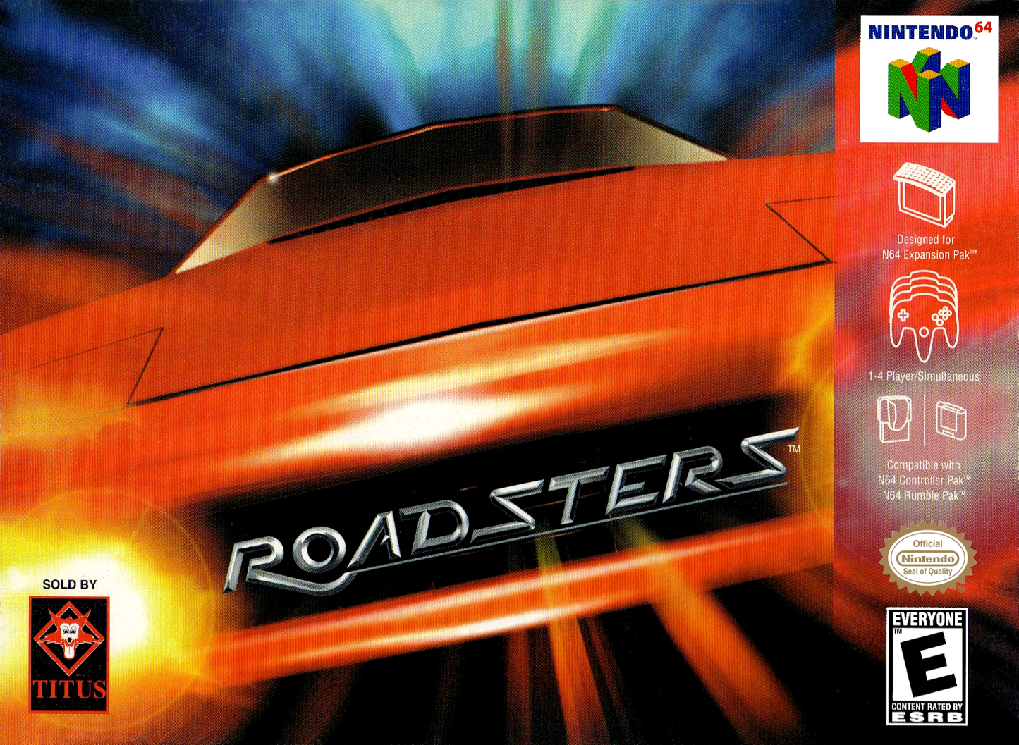 Roadsters N64 Print Poster