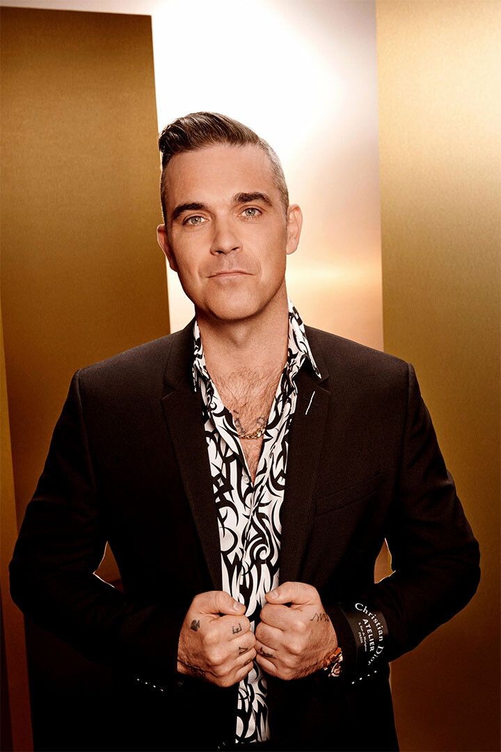 Robbie Williams Artist Celebrity Musician Picture Wall Home Decor Jigsaw Puzzle