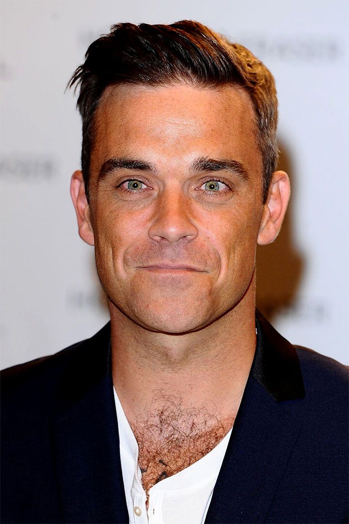 Robbie Williams Black Jacket Jigsaw Puzzle Musician Jigsaw Puzzle