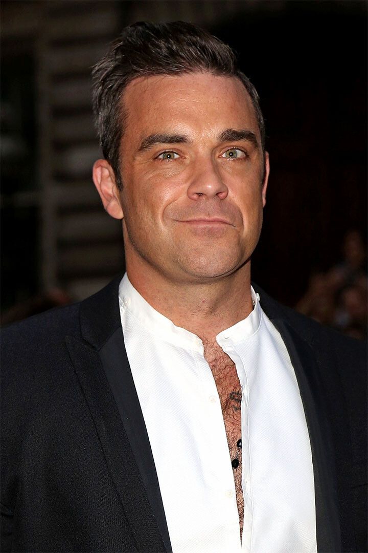 Robbie Williams Celebrity Pianist Songwriter Picture Wall Home Jigsaw Puzzle