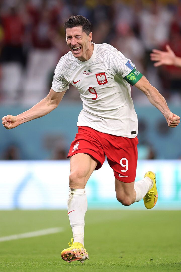Robert Lewandowski Poland Goal Celebration Fans Jigsaw Puzzle