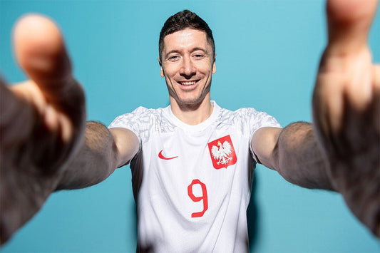 Robert Lewandowski Poland World Soccer 2022 Jigsaw Puzzle