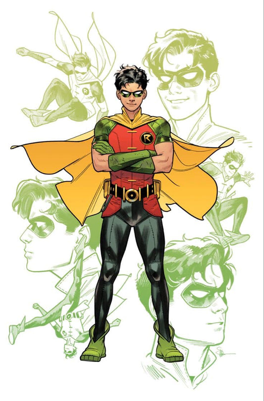 Robin Character Design Print Poster