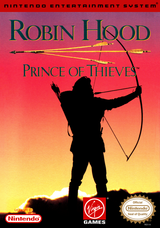 Robin Hood Prince Of Thieves (Usa) Nes Print Poster