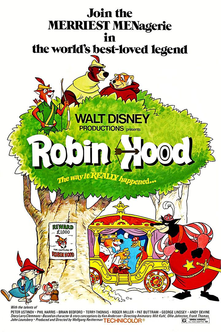 Robin Hood Animation Movie Adventure Comedy Jigsaw Puzzle