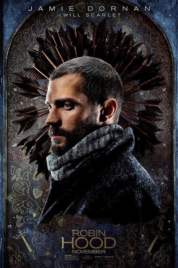 Robin Hood Movie Jamie Dornan Adventure Print Jigsaw Puzzle