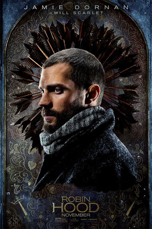 Robin Hood Movie Jamie Dornan Adventure Print Jigsaw Puzzle