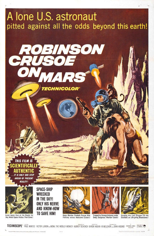 Robinson Crusoe On Mars 01 Movie Magnet