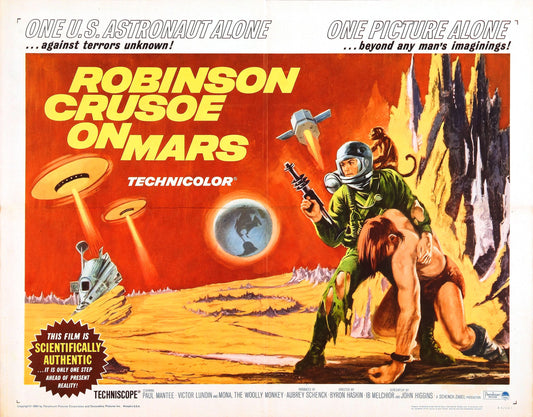 Robinson Crusoe On Mars 02 Movie Magnet