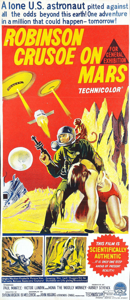 Robinson Crusoe On Mars 04 Movie Magnet