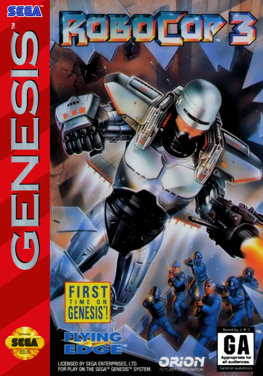 Robocop 3 (Usa) Genesis Print Poster