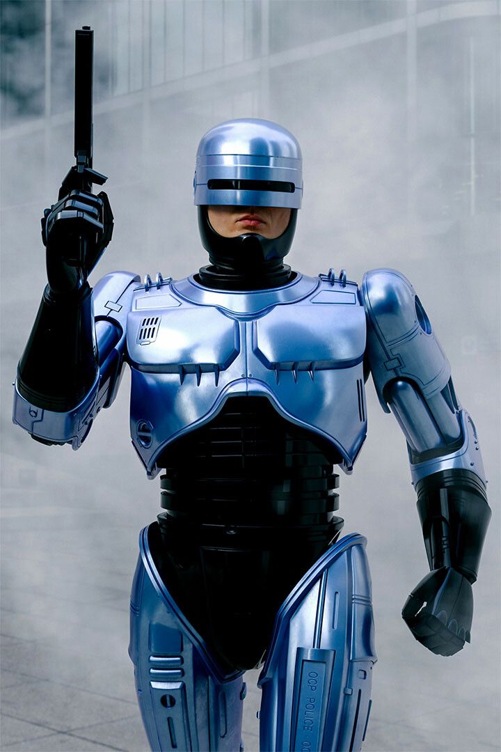 Robocop Action Movie Print Painting Jigsaw Puzzle