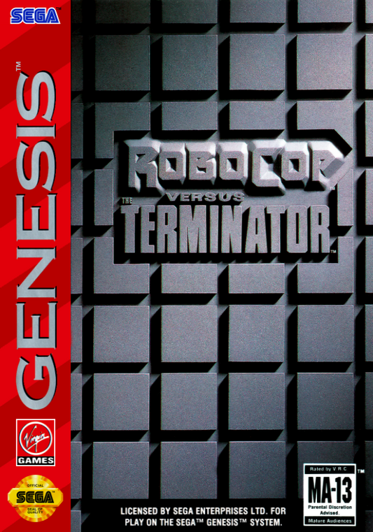 Robocop Versus The Terminator (Usa) Genesis Print Poster