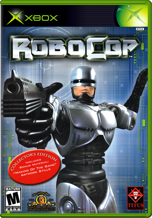 Robocop Xbox Print Poster