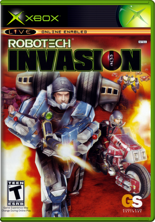 Robotech Invasion Xbox Print Poster