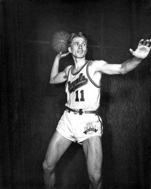 Rochester Royals Bob Davies Glossy Keychain Keychain Basketball Hof 70
