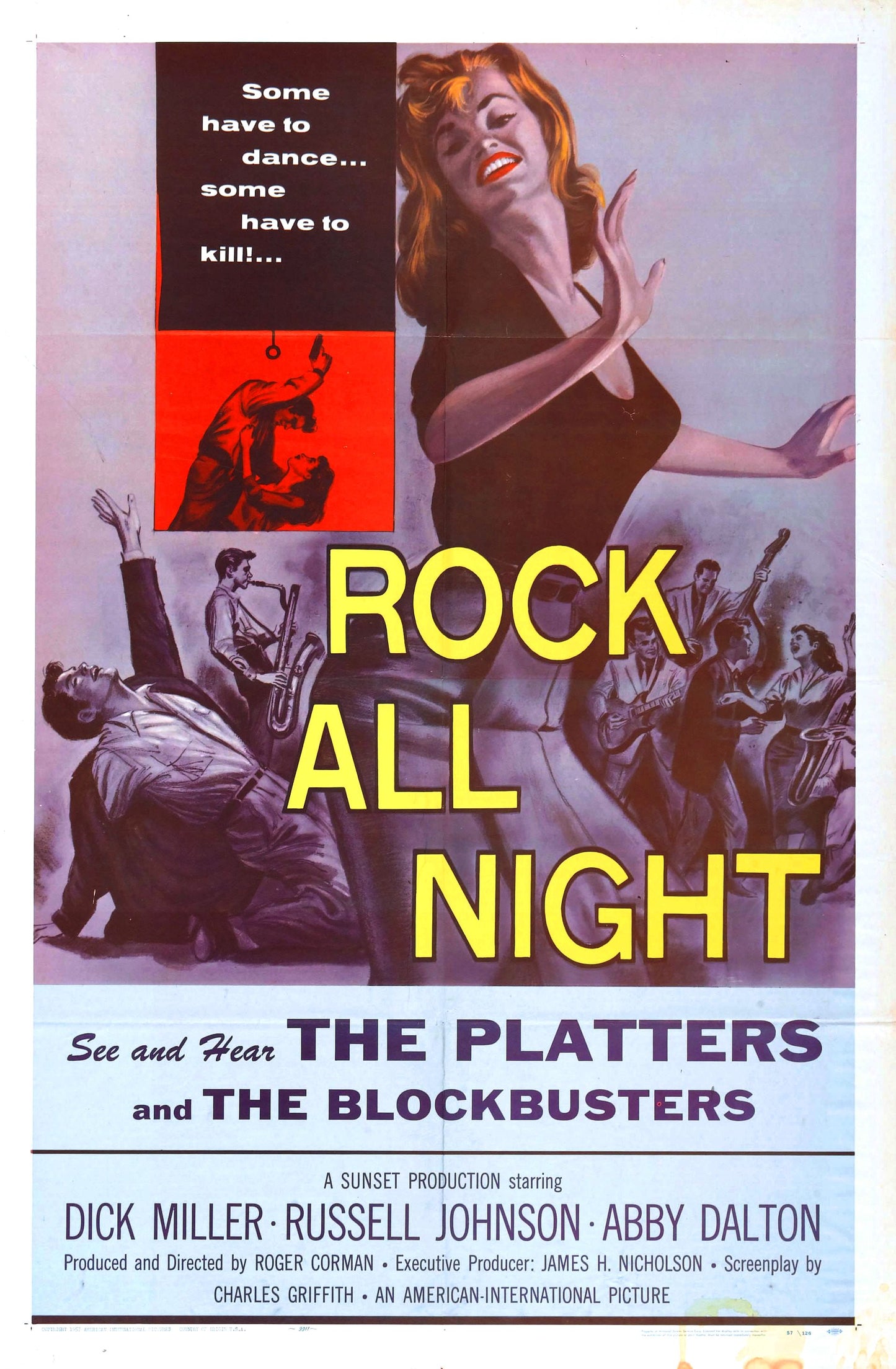 Rock All Night 01 Movie Magnet