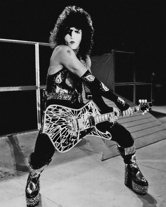 Rock Band Kiss With Paul Stanley Glossy Magnet Rock And Roll Magnet
